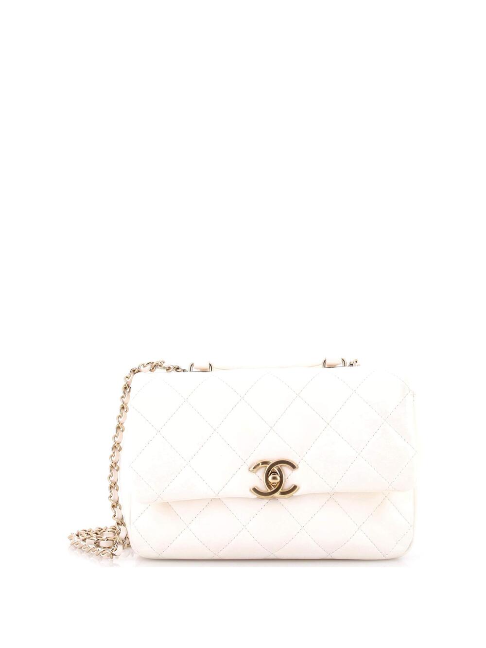 Chanel Coco Trip Flap Bag Quilted Shiny #371128C37B